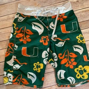 Miami Hurricanes Boy’s Swimming Trunks